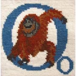 Elizabeth Bradley, Animal Alphabet, O - ORANGUTAN - 6x6 pollici Elizabeth Bradley - 1