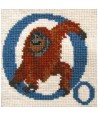 Elizabeth Bradley, Animal Alphabet, O - ORANGUTAN - 6x6 pollici Elizabeth Bradley - 1