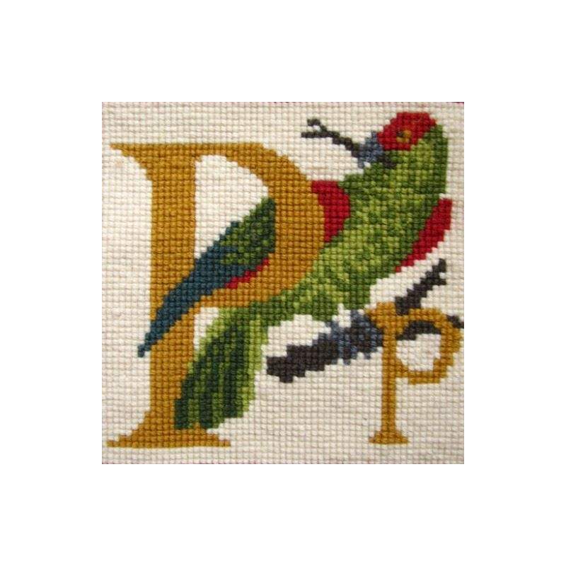Elizabeth Bradley, Animal Alphabet, P - PARROT - 6x6 pollici Elizabeth Bradley - 1