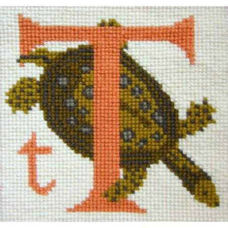 Elizabeth Bradley, Animal Alphabet, T - TERRAPIN - 6x6 pollici Elizabeth Bradley - 1