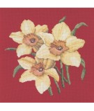 Elizabeth Bradley, Blooms, DAFFODILS - 16x16 pollici Elizabeth Bradley - 4