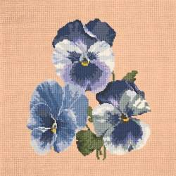 Elizabeth Bradley, Blooms, PANSIES - 16x16 pollici Elizabeth Bradley - 4