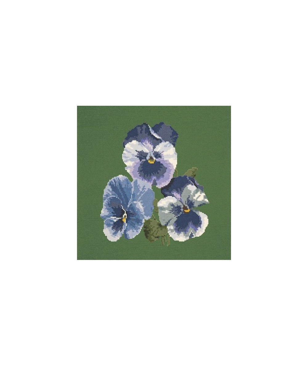 Elizabeth Bradley, Blooms, PANSIES - 16x16 pollici Elizabeth Bradley - 7