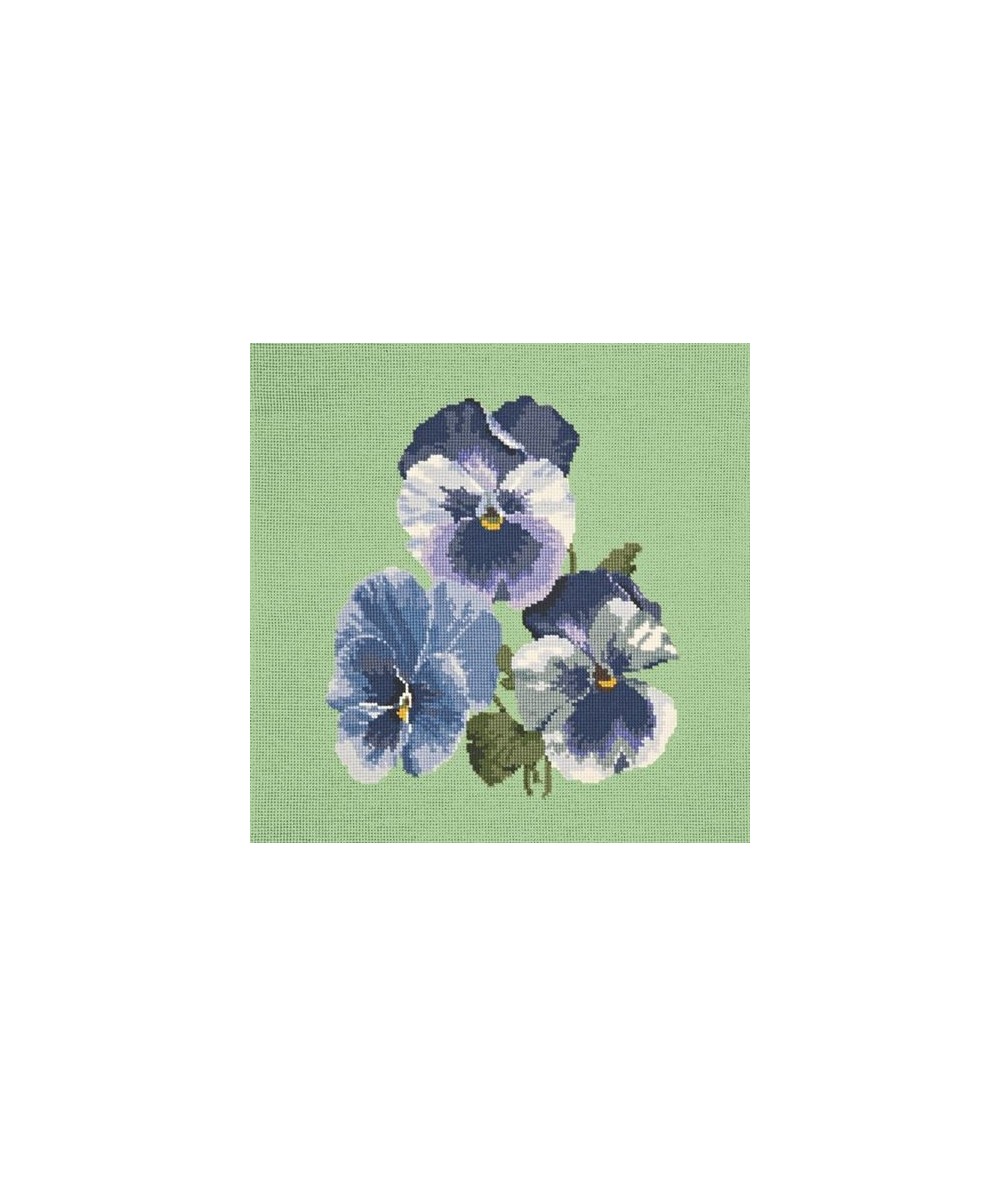 Elizabeth Bradley, Blooms, PANSIES - 16x16 pollici Elizabeth Bradley - 8