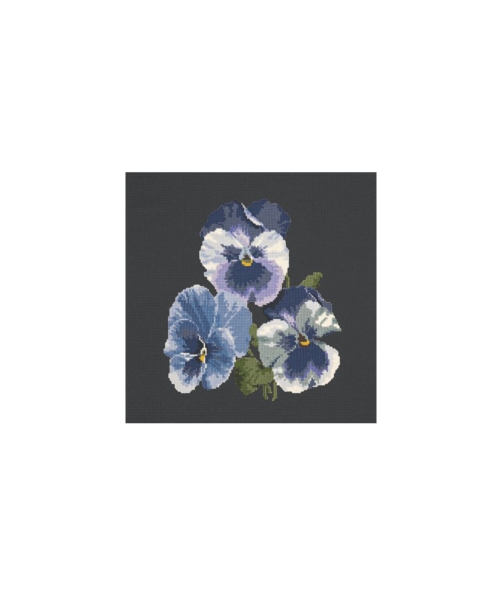 Elizabeth Bradley, Blooms, PANSIES - 16x16 pollici Elizabeth Bradley - 19