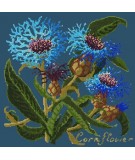 Elizabeth Bradley, Botanical Garden, CORNFLOWER - 16x16 pollici Elizabeth Bradley - 16