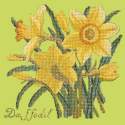 Elizabeth Bradley, Botanical Garden, DAFFODIL - 16x16 pollici Elizabeth Bradley - 8