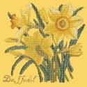 Elizabeth Bradley, Botanical Garden, DAFFODIL - 16x16 pollici Elizabeth Bradley - 11