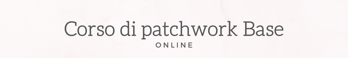 Logo Corso di Patchwork Base Online