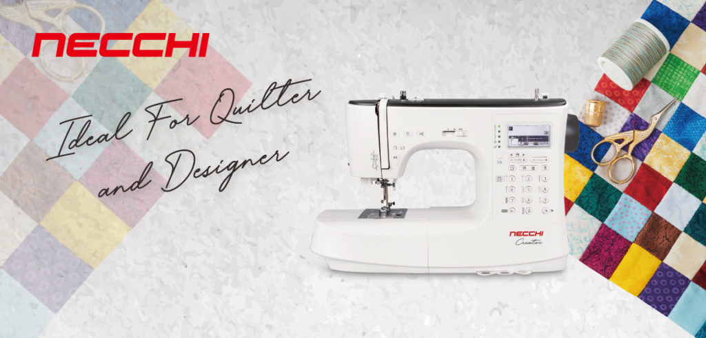 Necchi C360 - Ideale per Quilter e Desinger Necchi C360 - Ideale per Quilter e Desinger