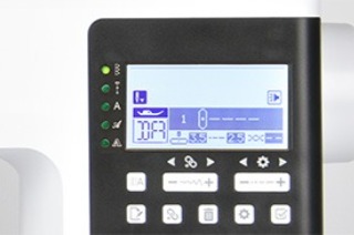 Ampio display LCD con retroilluminazione Ampio display LCD con retroilluminazione