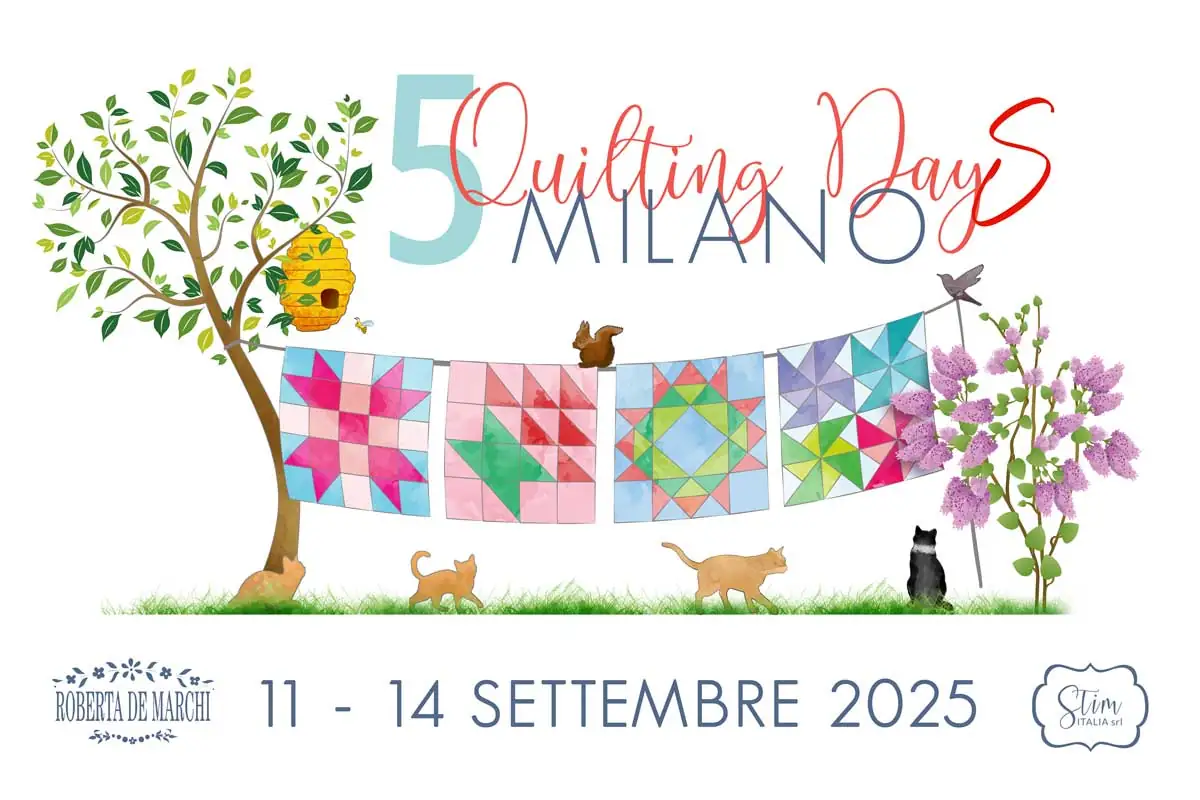 5 Quilting Days di Milano Logo Quilting Days